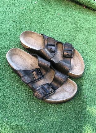 #b7 41р -26,5 см шльопанці birkenstock arizona шкіра оригінал
