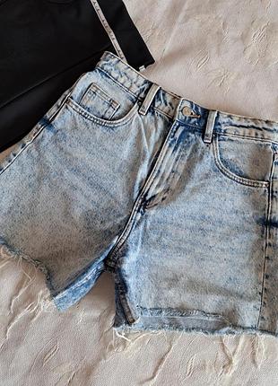 Жіночі джинсові шорти zara розмір 34