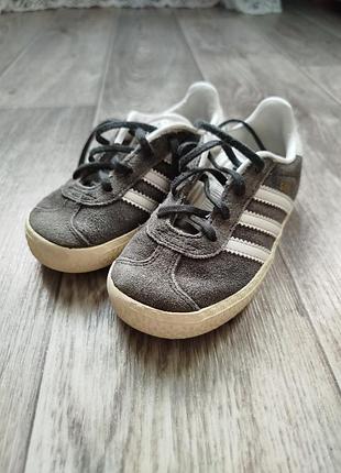 Детские кроссовки adidas gazelle р 23