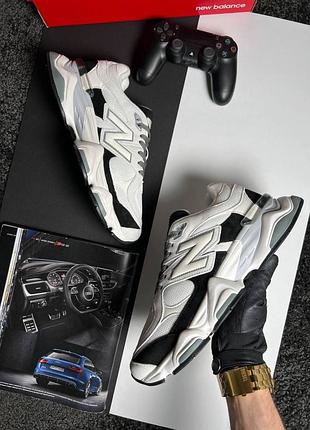 New balance 9060 white grey black