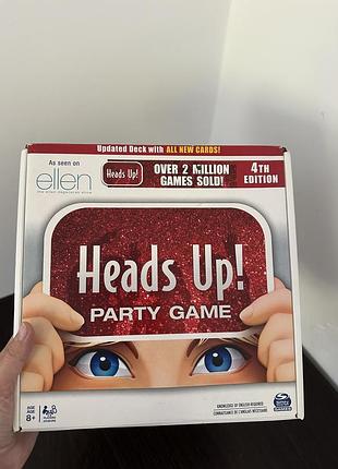 Настільна гра spin master heads up! 4th edition party game
