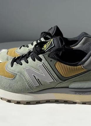 Кросівки new balance 574 legacy x stone island light green u574lgtn