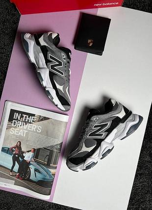 New balance 9060 grey black white
