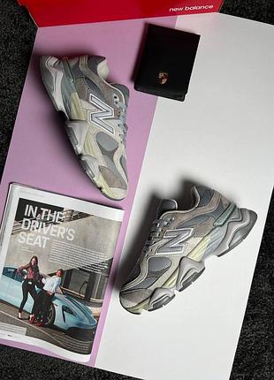 New balance 9060 grey brown beige
