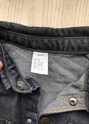 Джинсова рубашка h &amp; m 3