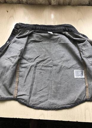 Джинсова рубашка h &amp; m 6