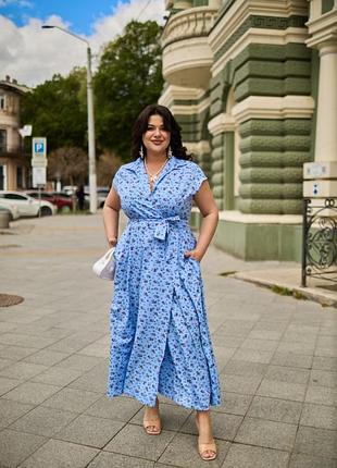Жіноча сукня oversize | 50–60 | легка та стильна 🌸