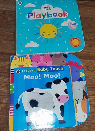 Baby touch комплект тактильных книг
