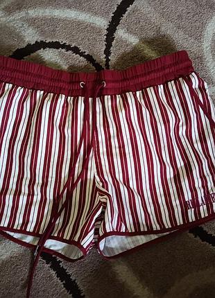 Чоловічі плавальні шорти reclaimed vintage (asos) у смужку