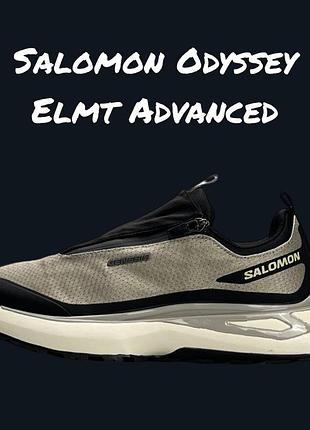 Мужские кроссовки salomon odyssey elmt advanced sand black