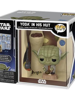 Funko pop! star wars yoda in his hut — колекційна фігурка