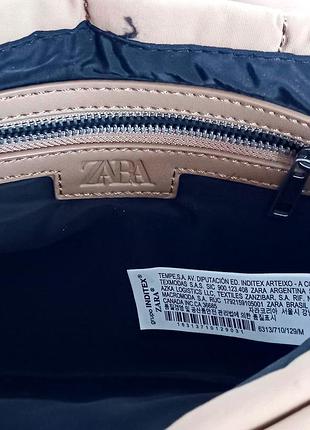 Сумка багет женская zara 4