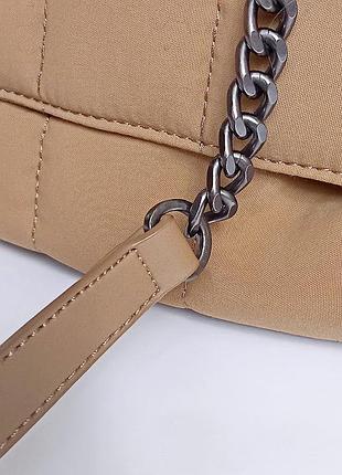 Сумка багет женская zara 8