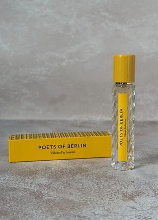 Vilhelm parfumerie - poets of berlin - eau de parfum - парфумована вода, 10 ml