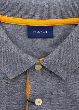 Лонгслів gant сірий xl 2