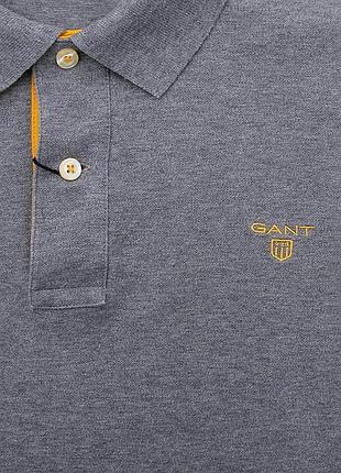 Лонгслів gant сірий xl 4