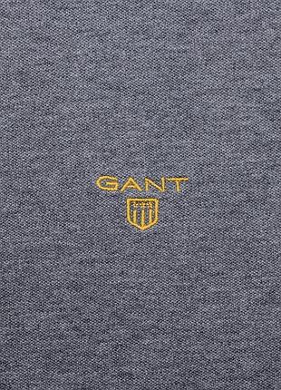 Лонгслів gant сірий xl 5