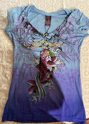 Нова футболка ed hardy xs з біркою