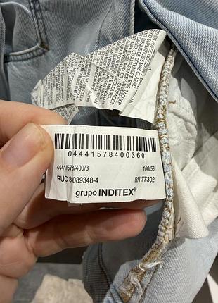 Zara джинсовое платье на девочку 4