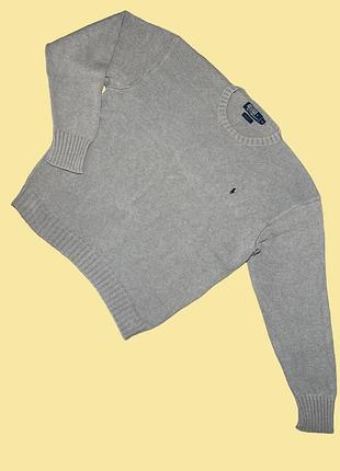 Вінтажний чоловічий в‘язаний светр polo ralph lauren xl розміру