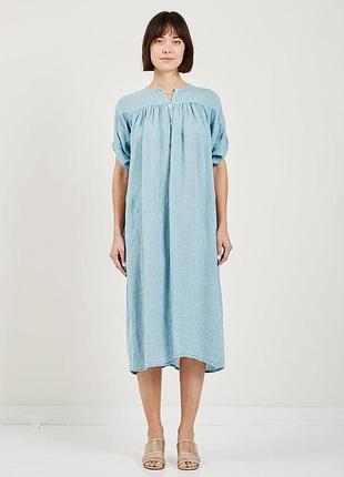 Фірмова льняна міді сукня masscob holbox dress