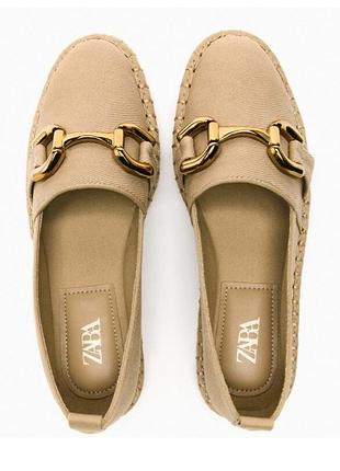 Еспадрильї zara лофери zara