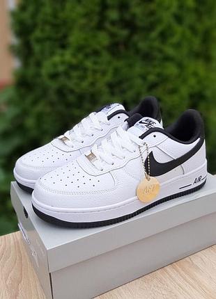 N1ke air force xxv белые с чёрным
