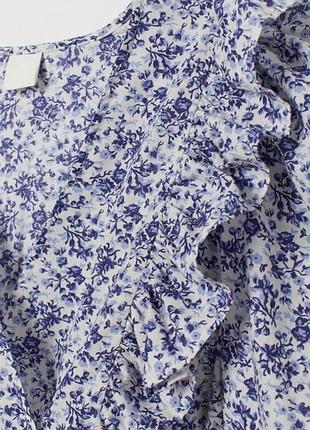 Хлопковое платье миди от h&m 7