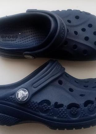 Детские шлепанцы кроксы crocs (оригинал)