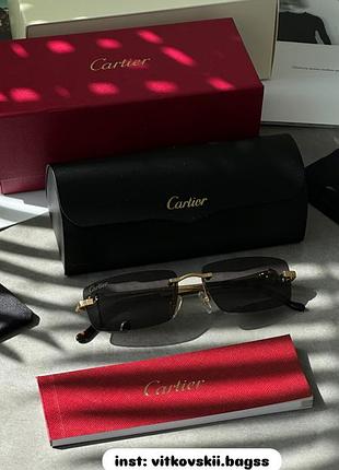 Сонцезахисні окуляри panthère black/gold ct0430s 004 ad😍