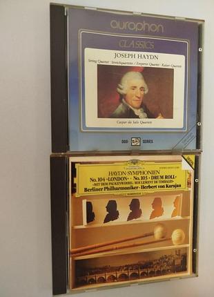 Haydn — 2 классических cd (karajan dg + aurophon) йозеф гайдн — нимечья