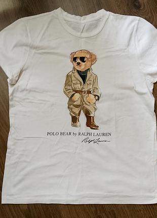 Футболка женская polo bear by ralph lauren