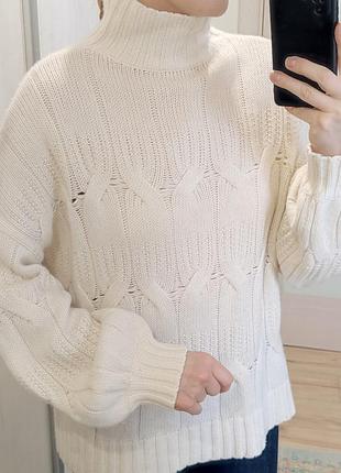 Светлый свитер от massimo dutti 6