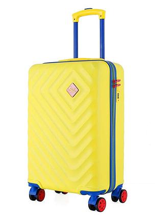 Чемодан дорожный semi line 20" (s) yellow (t5801-1)