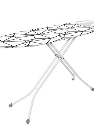 Доска для глажки casa si elegance plus 125x42 white spyder web (cs93589l211)