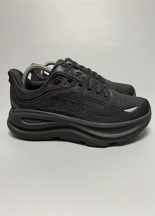 Бігові кросівки на широку стопу hoka one one bondi 9 wide оригінал 1162014 bblc