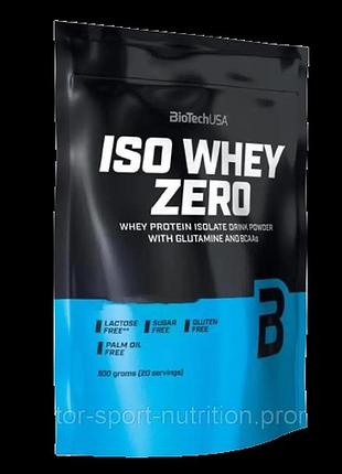 Протеин изолят biotech isowhey zero 454 grams (lemon-cheescake)