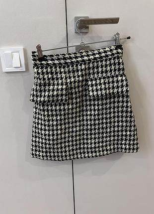Юбка твідова h&m