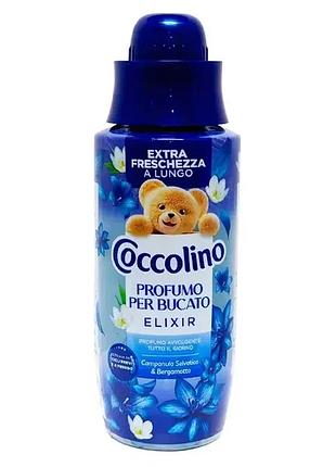 Парфюмированный кондиционер для стирки coccolino caanula selvatica & bergamotto (полевой звонок, бергамот),