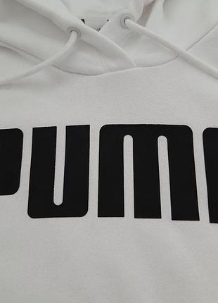 Белое худи puma