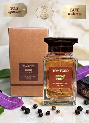 Чоловіча парфумована вода tom ford ebene fume (том форд ебен фуме) 100 мл. стойкий шлейфовый аромат (древревной, восточный)