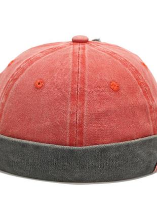 Docker cap кепка без козырька коралловый