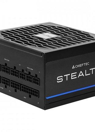 Блок питания chieftec stealth spx-1200-fc 1200 вт atx 3.1 135 мм 80 plus platinum retail box