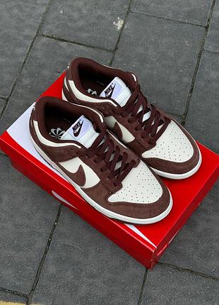 Кроссовки nike dunk low next nature red sepia