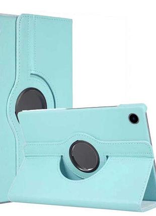 Чехол книжка поворотный 360 для планшета samsung galaxy tab a9 plus sm-x210 sm-x216b голубой / blue