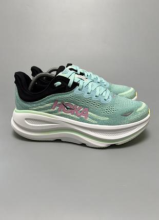 Бігові кросівки на широку стопу hoka one one bondi 9 wide оригінал 1162014 btf