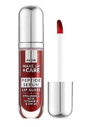 Avon блеск-сыворотка для губ с пептидами, 7 мл (ягодная вспышка / berry quench)