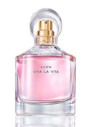 Avon парфюмерная вода viva la vita, 50 мл элегантная парфюмерная вода для женщин стойкий аромат для женщин