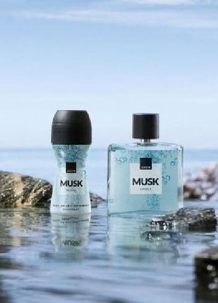 Avon набор для него musk exhale (75 мл)