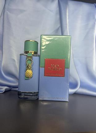 Mad world carolina herrera — жіночий цитрусовий аромат з чайними нотами